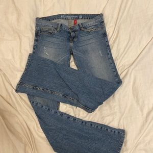 low waisted guess jeans size 27